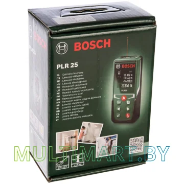 Лазерный дальномер Bosch PLR 25 (0603672521) картинка 4